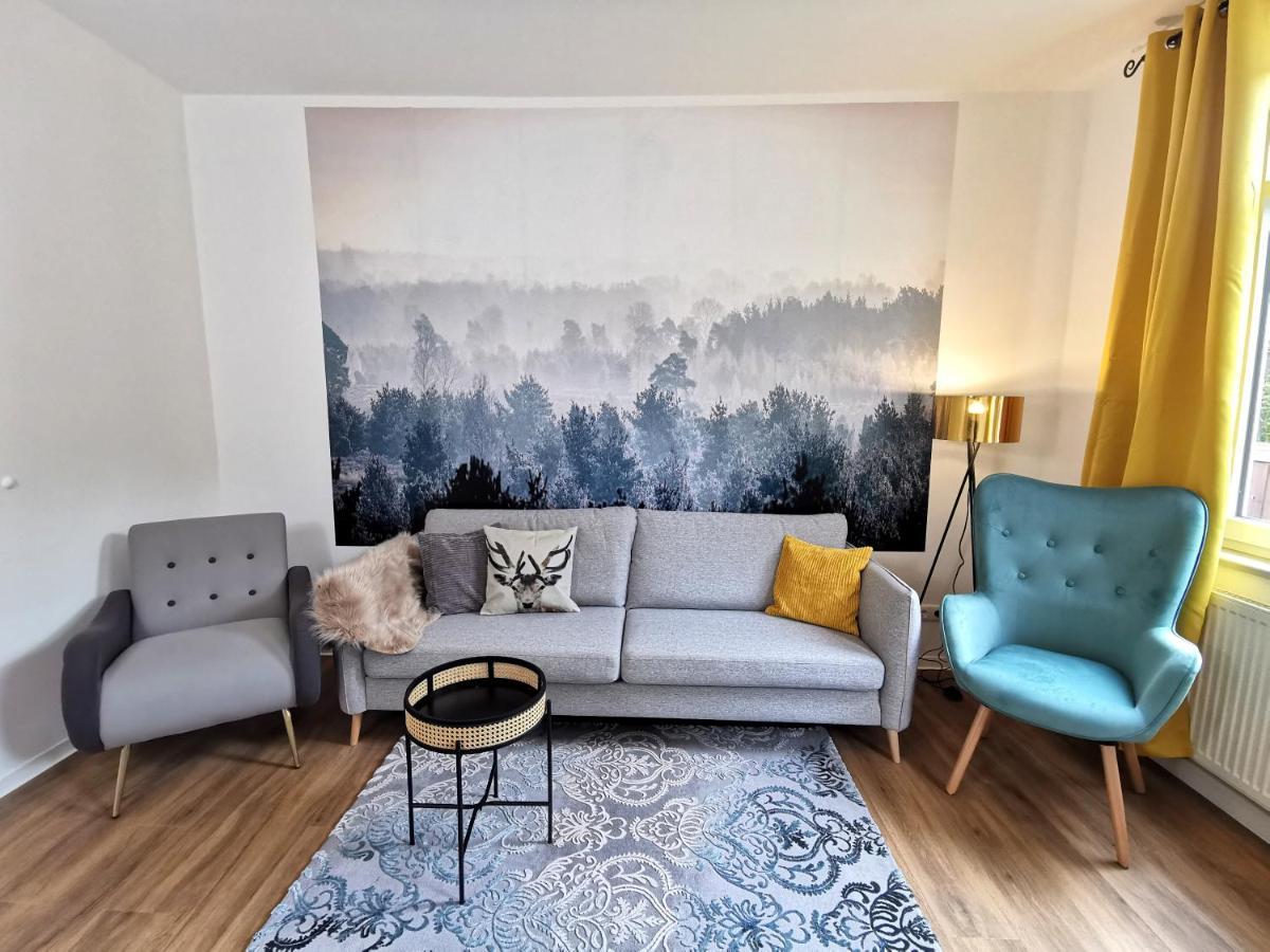 Bohnapartments - Stadtblick Zechenhaus - Balkon - Gratis Parkplatz - Wlan - Sehr Ruhig - Barrierearm Ilmenau Esterno foto