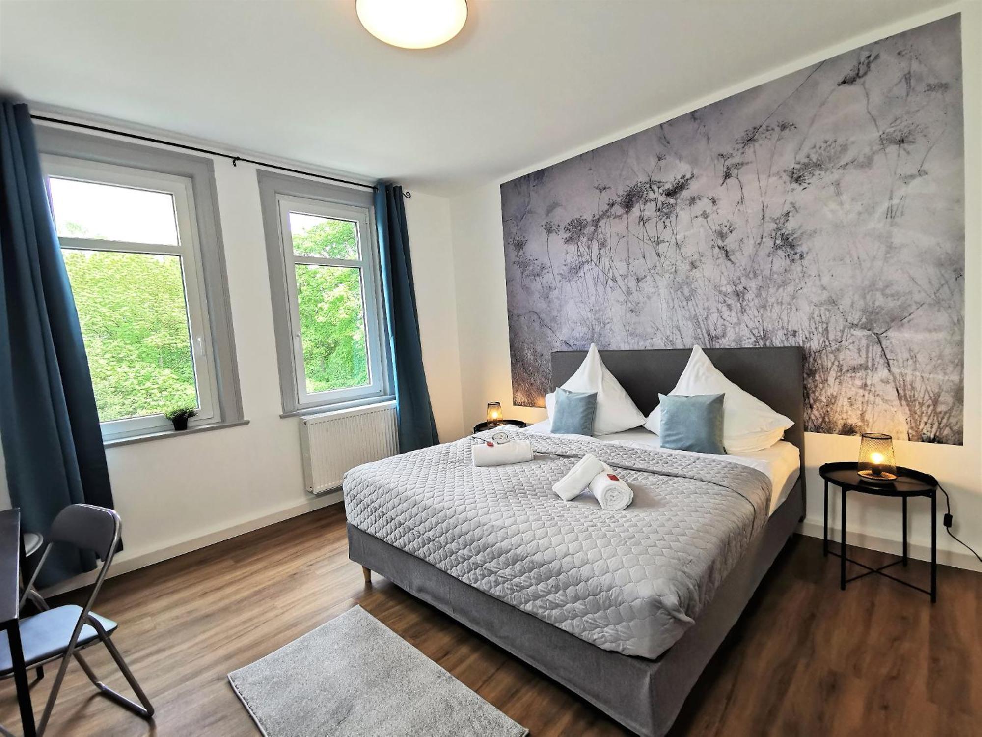 Bohnapartments - Stadtblick Zechenhaus - Balkon - Gratis Parkplatz - Wlan - Sehr Ruhig - Barrierearm Ilmenau Esterno foto